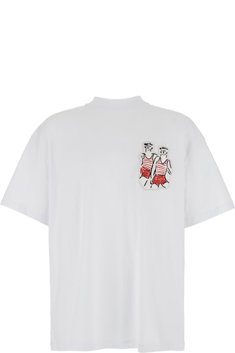 Homeware MSGM White Crewneck T-shirt