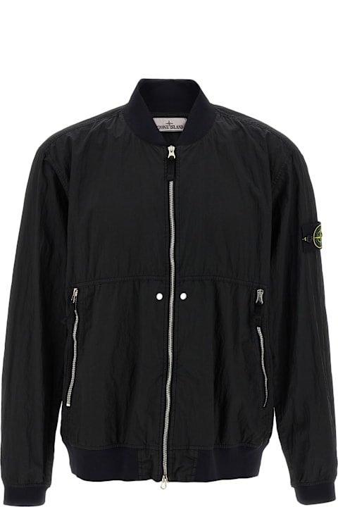 Stone Island Clothing for Men Stone Island Nylon Bomber Jacket