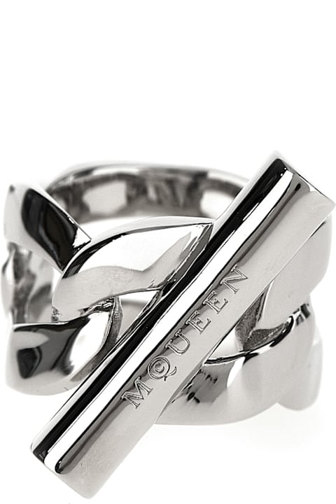 Jewelry for Men Alexander McQueen T Ring