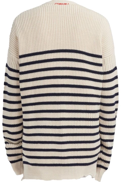 Marni Sweaters for Men Marni Striped Fisherman Cardigan