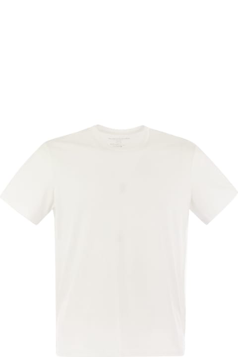 Majestic Filatures Clothing for Men Majestic Filatures Short-sleeved T-shirt In Lyocell And Cotton