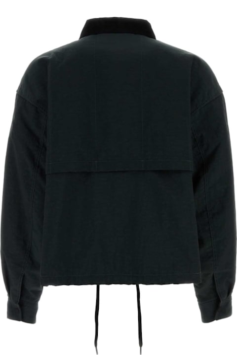 Refrigiwear for Women Refrigiwear Bottle Green Nylon Tobias Jacket