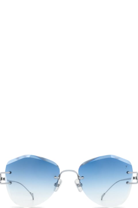Accessories for Women Eyepetizer Rivoli Silver Sunglasses