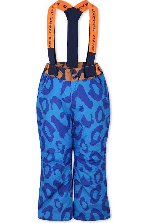 Homeware Little Marc Jacobs Blue Trousers For Boy With Logo