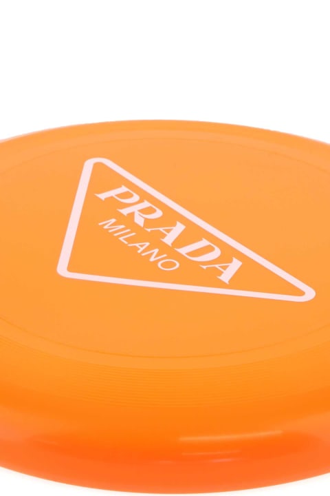 Prada Sale for Men Prada Fluo Orange Frisbee
