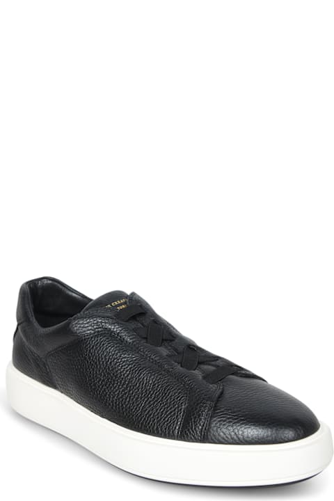 Officine Creative Sneakers for Men Officine Creative Muflone Slouch Black Sneakers