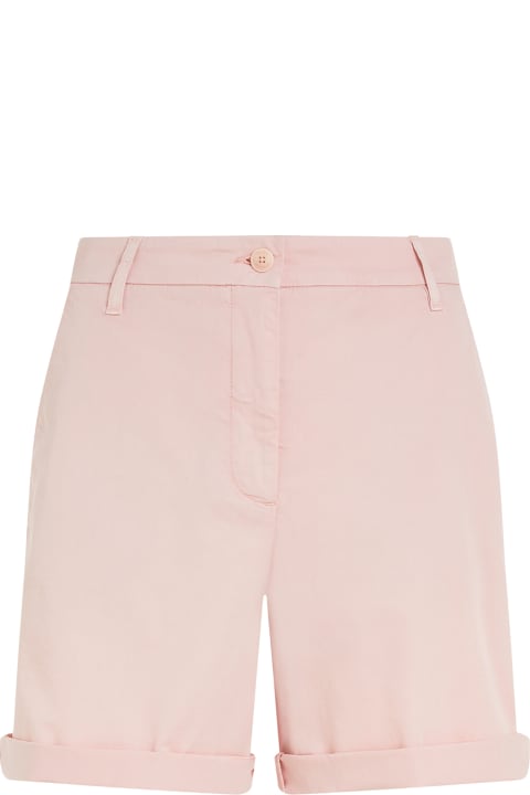 Tommy Hilfiger for Women Tommy Hilfiger Mom Chino Shorts With Turned-up Hems