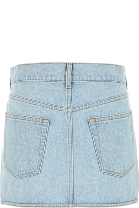 Coperni Skirts for Women Coperni Denim Mini Skirt