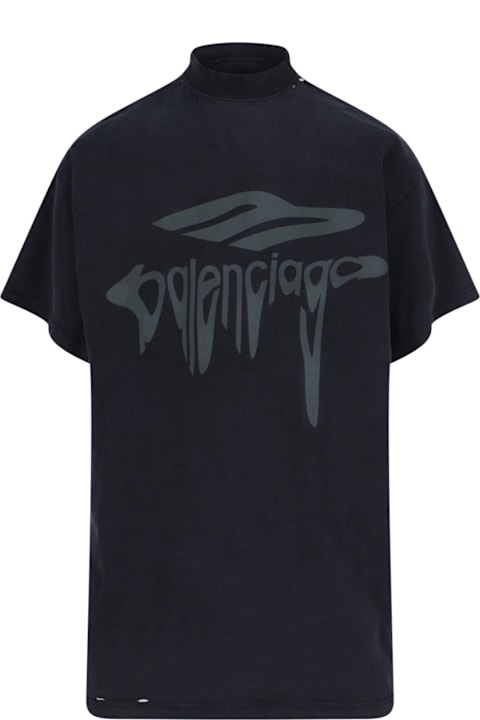 Homeware Balenciaga Cotton Crew-neck T-shirt