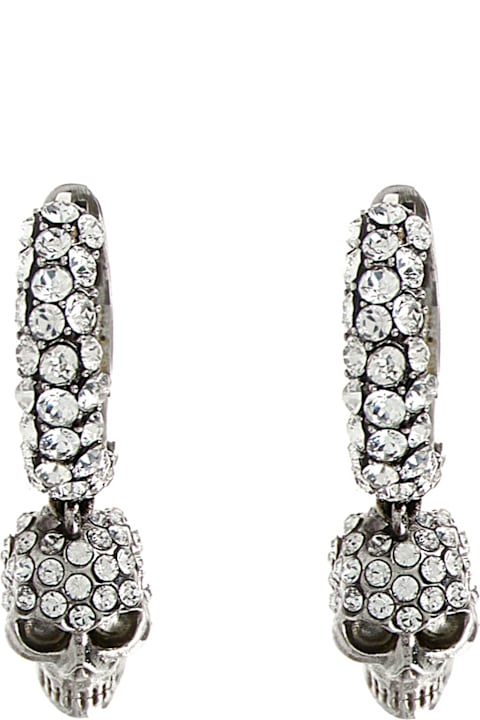 Alexander McQueen حُلي لـ السيدات Alexander McQueen Skull Earrings