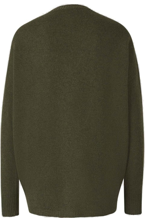 Fabiana Filippi for Women Fabiana Filippi Ribbed-knit V-neck Jumper