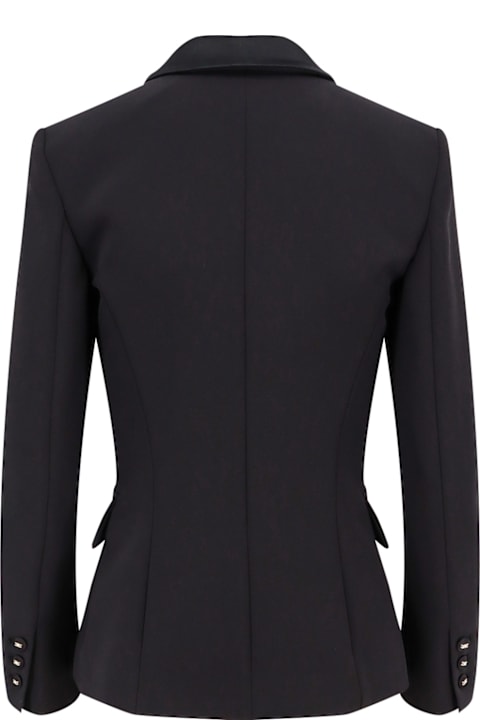 Homeware Elisabetta Franchi Double-breasted Blazer With Covered Buttons