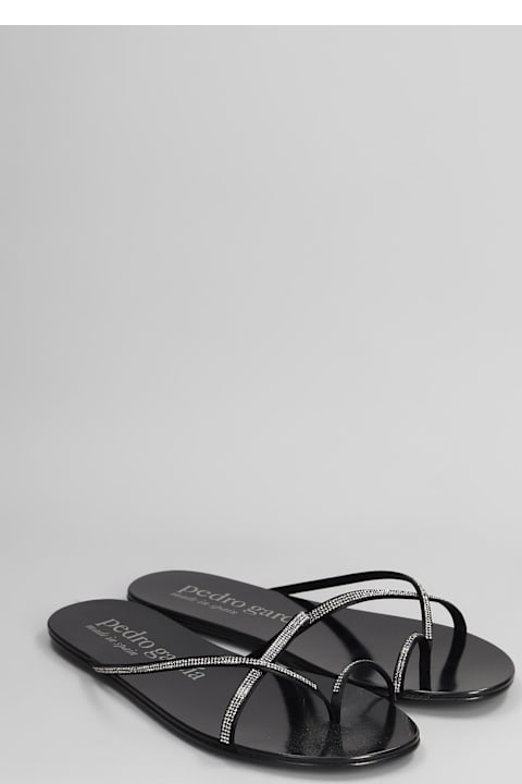 Pedro Garcia Shoes for Women Pedro Garcia Pretty Flats In Black Leather