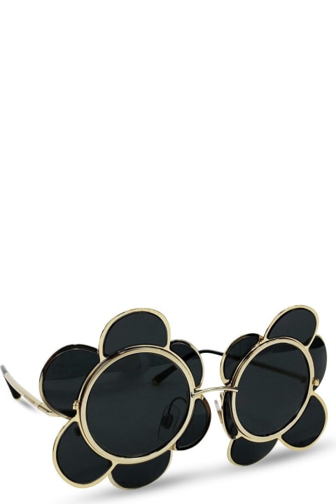Dolce & Gabbana Women Dolce & Gabbana Special Edition Flower Sunglasses