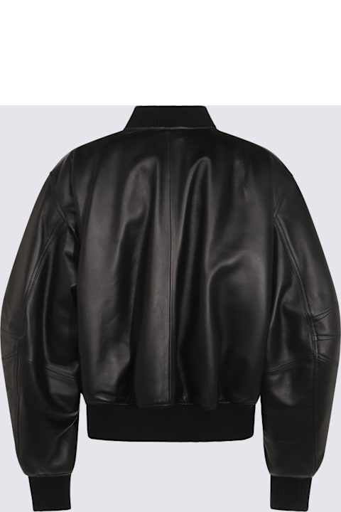 Homeware The Attico Black Leather Jacket