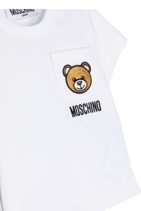 Sale for Baby Boys Moschino T-shirt Con Logo