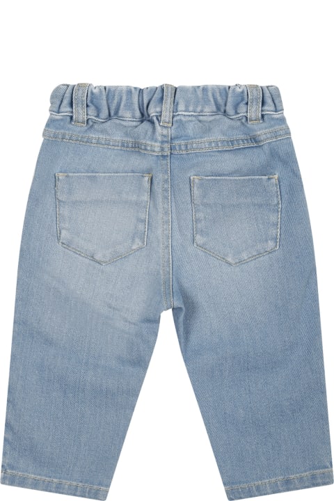 ベビーガールズ Chloéのボトムス Chloé Denim Jeans For Baby Girl