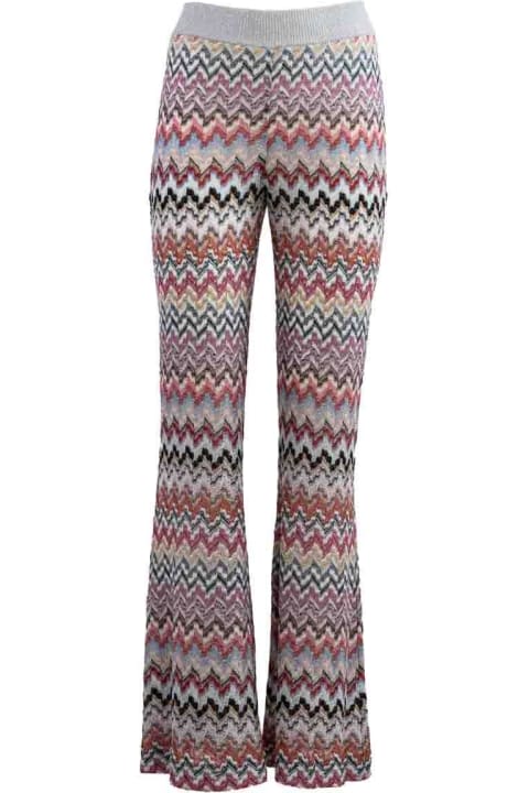 Fashion for Women Missoni Zig Zag Knitted Trousers Missoni