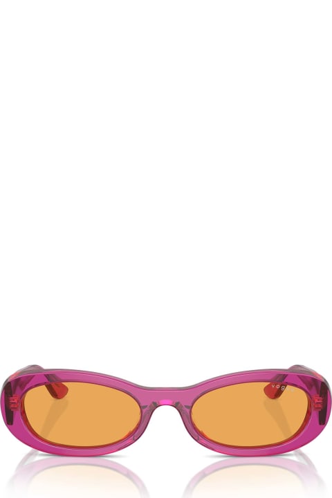 Vogue Eyewear Eyewear for Women Vogue Eyewear Vo5582s Transparent Violet Sunglasses