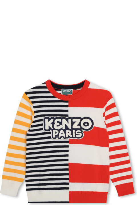 Kenzo Kids Sweaters & Sweatshirts for Boys Kenzo Kids Pull A Righe