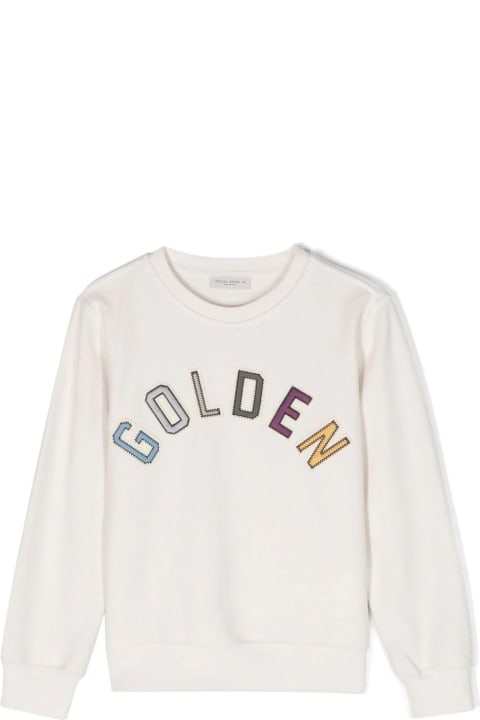 Golden Goose for Kids Golden Goose Sweatshirt With Application
