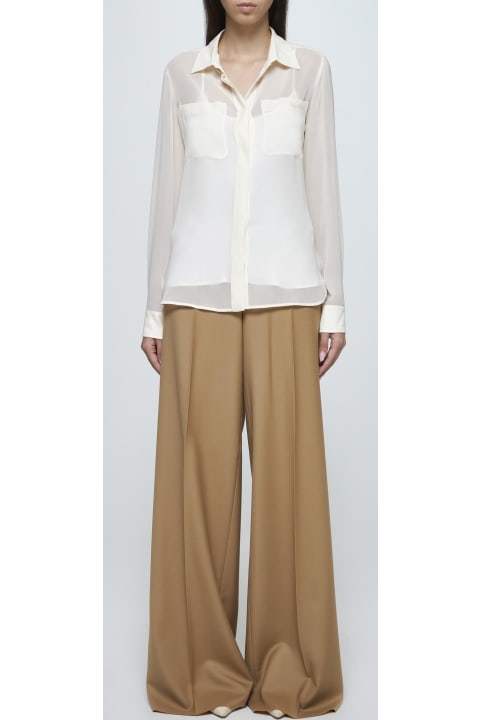 Max Mara Topwear for Women Max Mara Ercole Silk Shirt