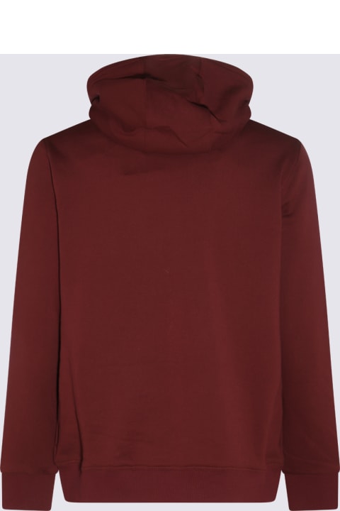 Fleeces & Tracksuits Sale for Men Burberry Burgundy Cotton Sweatshirt