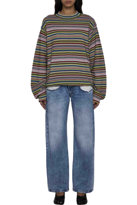Sweaters for Men Maison Margiela Striped Top