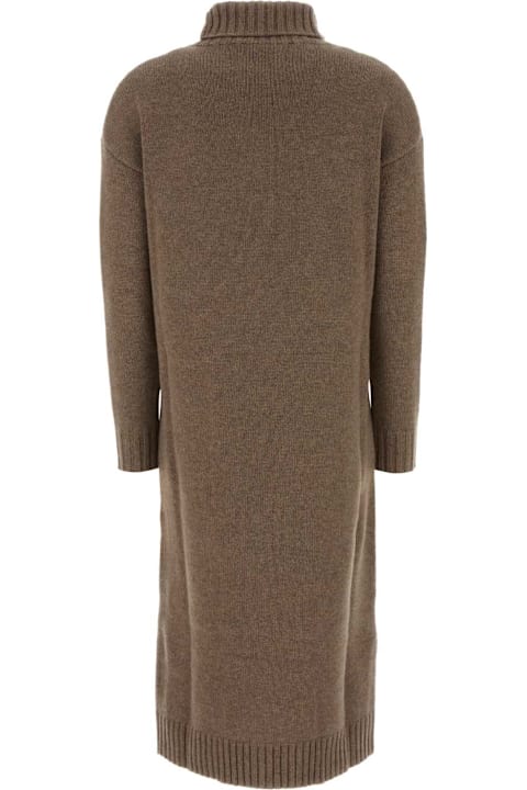 Max Mara Biscuit Cashmere Summer Dress