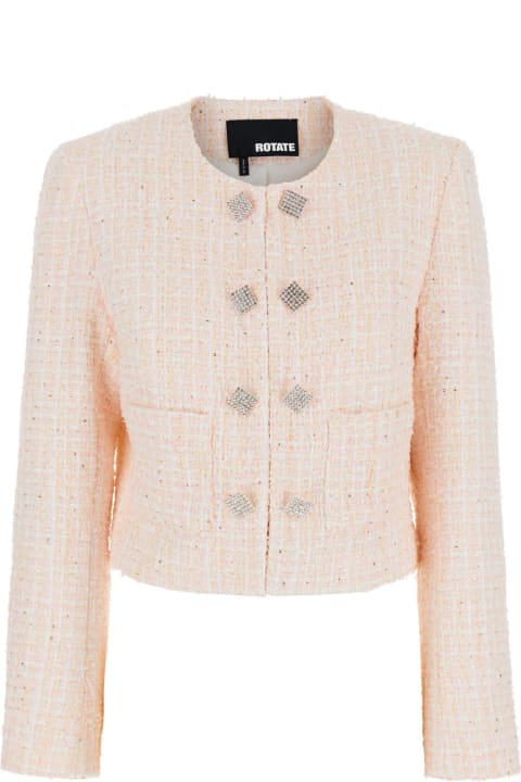 Rotate by Birger Christensen معاطف وجواكت لـ السيدات Rotate by Birger Christensen Boucle Cropped Jacket