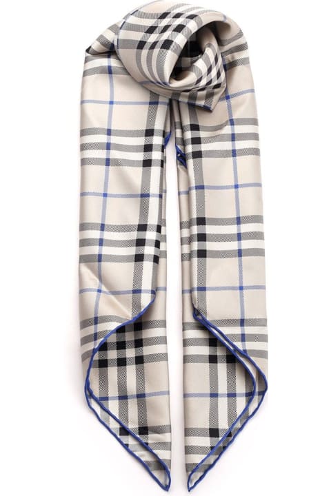 Fashion for Women Burberry Check Silk Scarf