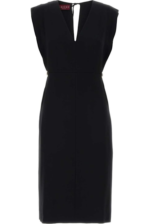 Homeware Gucci Black Crepe Dress