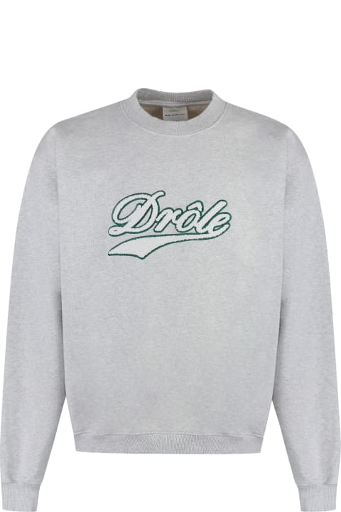 Drôle de Monsieur for Men Drôle de Monsieur Cotton Crew-neck Sweatshirt