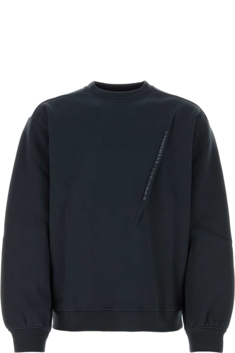 Y/Project Fleeces & Tracksuits for Men Y/Project Slate Cotton Sweatshirt