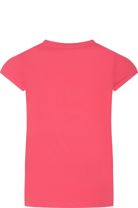 Fashion for Kids Levi's Pink T-shirt For Girl With Logo