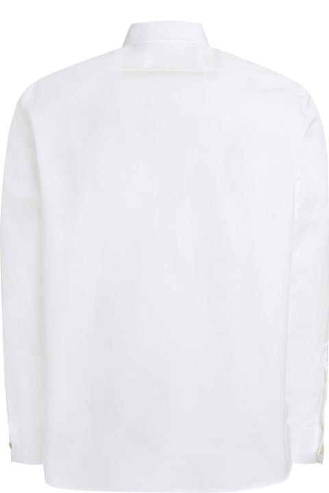 Shirts for Men Saint Laurent Straight Hem Buttoned Shirt