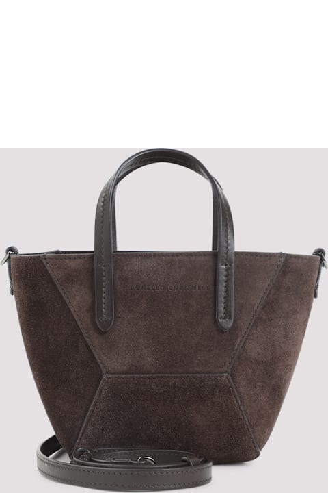 Brunello Cucinelli for Kids Brunello Cucinelli Duo Mini Bag