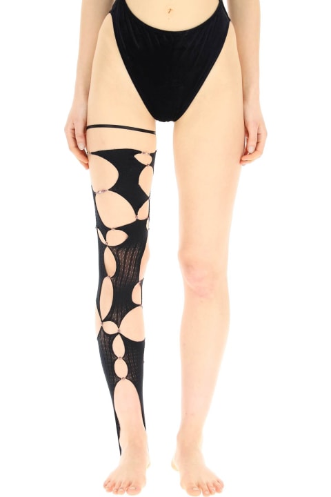 Rui for Women Rui Single Sock With Cut-out And Beads