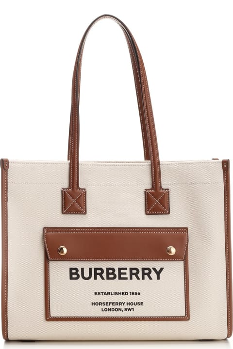 Burberry Sale for Women Burberry Tote Bag In Canvas