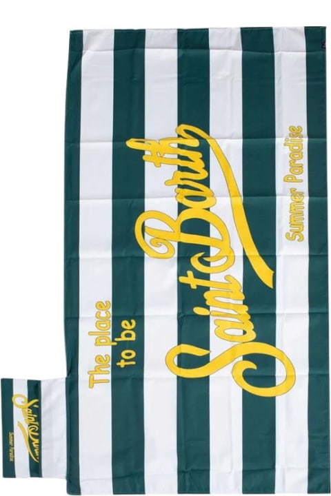 MC2 Saint Barth Clothing for Men MC2 Saint Barth Aidan Beach Towel With Striped Print