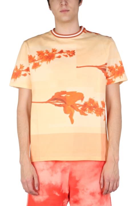 Paul Smith Topwear for Men Paul Smith Stem Floral T-shirt