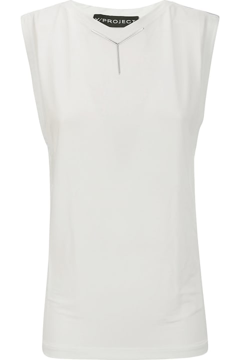 Y/Project Topwear for Women Y/Project Y Chrome Tank Top