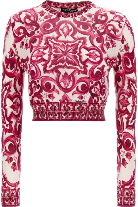 Dolce & Gabbana Clothing for Women Dolce & Gabbana Maiolica Sweater