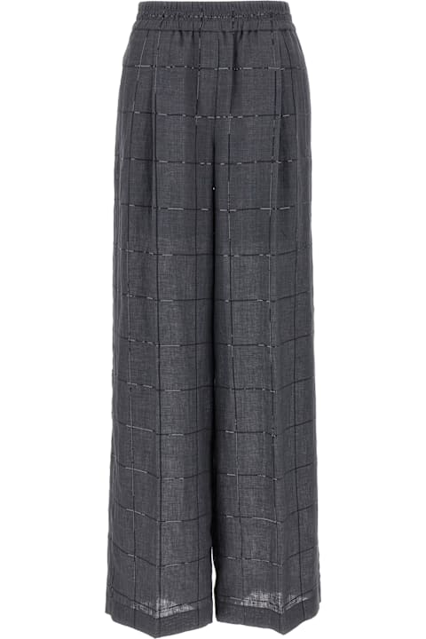 Brunello Cucinelli Clothing for Women Brunello Cucinelli 'loose Track' Pants