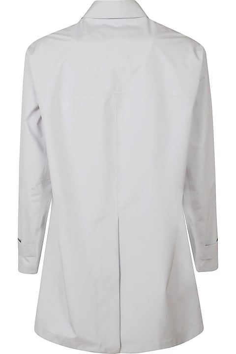 Herno Coats & Jackets for Men Herno Rear Slit Plain Raincoat