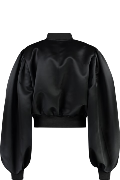 Nina Ricci Clothing for Women Nina Ricci Satin Bomber Jacket