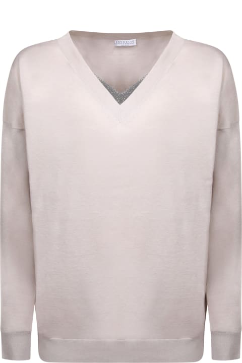 Brunello Cucinelli Clothing for Women Brunello Cucinelli V-neck Sweater
