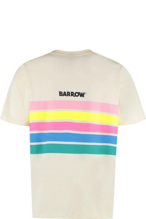 Barrow for Men Barrow Printed Cotton T-shirt