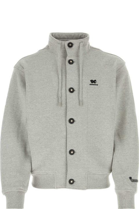 Ader Error Fleeces & Tracksuits for Men Ader Error Grey Cotton Sweatshirt