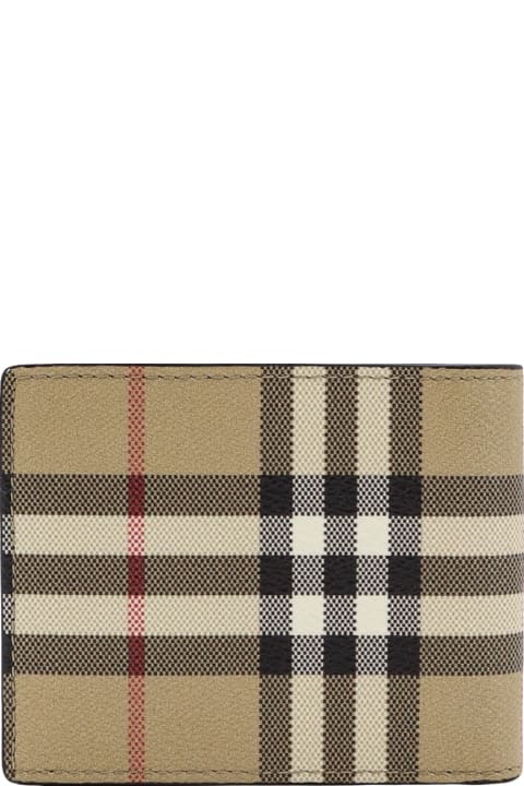 Accessories for Men Burberry Vintage Check Bifold Wallet
